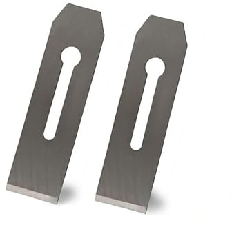 JWOO Hoja cepilladora de Mano de Madera, Repuesto de planchas Planas for carpintería, Cepillado Manual, Herramientas de Carpintero, 185mm,44mm /51mm, 3 uds. (Size : 185x44x3mm, Color : 3pcs)