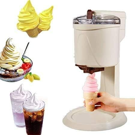 ANXYYDS Máquina de Helado Suave, Mini máquina de Helado Suave de Frutas, máquina de Sorbete de Helado, máquina de Yogur Helado, Ideal para Hacer sorbetes saludables, sorbetes,220V