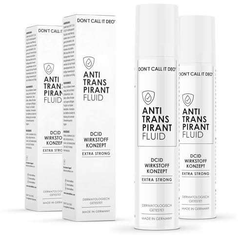 DON’T CALL IT DEO Antitranspirant Fluid 50ml – 5 Tage Schutz gegen starkes Schwitzen & Geruch – sanfte Deo-Alternative mit starker Wirkung für Damen & Herren – 2er Pack