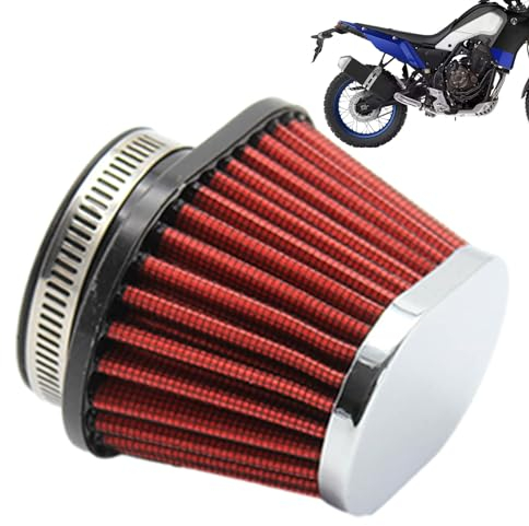 TROONZ Filtri Aria Moto,Filtri Aria Moto | Filtro Motore a Fungo - Filtro 'Aria Universale, filtri 'Aria Fredda con Morsetto da 51/55/60 mm, per Moto
