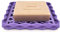 Porte Savon – Violet et Rose - Écologique en PLA Biosourcé – Fabrication Française - Grille Amovible pour Nettoyage Facile - Idéal pour Douche et Salle de Bain