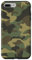 iPhone 7 Plus/8 Plus Camouflage green brown Military woodland Case