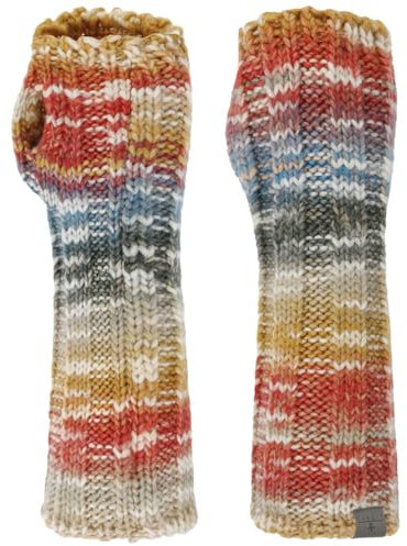 LIERYS Kalalita Stulpen Strickform Damen Schurwollmix Made in Germany Herbst Winter hellbeige One Size