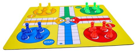 Warmhm 1 Set Flying Chess Table Chess Toys Portable Flying Board Game Mat Versatile Laptop Mouse Pad