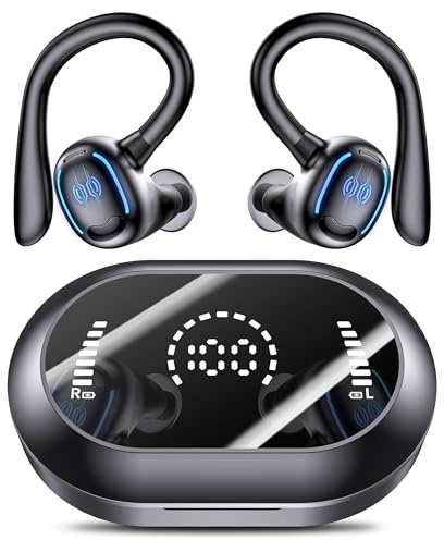 EUQQ Auriculares Bluetooth Sport Running - Auriculares Bluetooth Estéreo de Alta Calidad