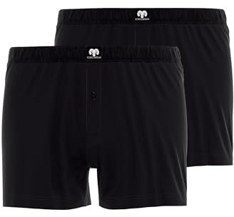 Ceceba Herren Boxershorts Shorts, 2er Pack, Schwarz (black 9000), 8X-Large (Herstellergröße: 18)