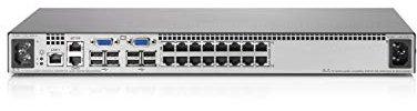HP Server Console G2 Switch with Virtual Media and CAC 0x2x16 - KVM-Switch - USB - 16 x KVM Port(s) - 2 lokale Benutzer - Desktop