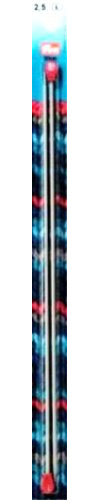 Prym 191451 Jackenstricknadeln ALU 30 cm 2,50 mm grau
