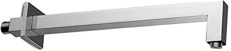 Braccio doccia quadro quadrato 35 cm paffoni zsof063cr350