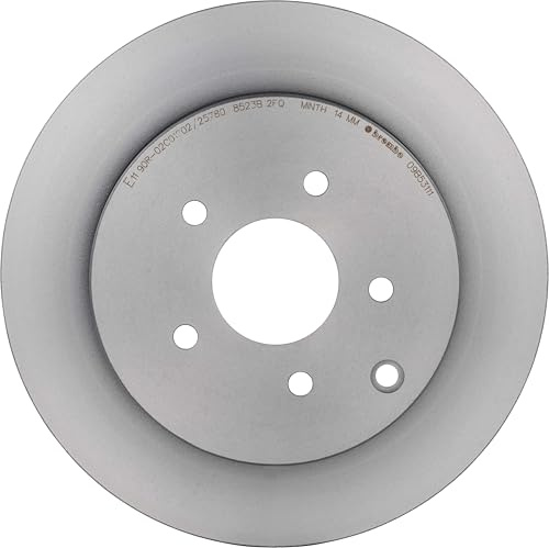 Brembo 09.5254.21 UV Coated vented Front Brake Rotor NISSAN OE# 402062F500