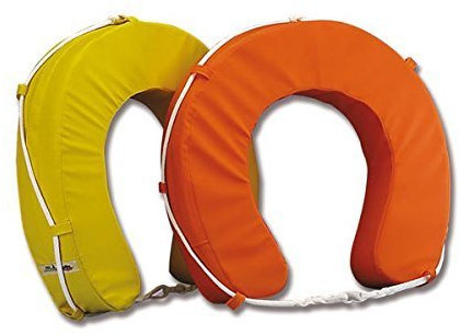 SALVAGENTE A FERRO DI CAVALLO MOD. HIPPUS GALLEGGIABILITA' 14 KG - COLORE ROSSO