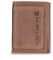 Carhartt Herren-Geldbörse aus robustem Leder mit Dreifachstich, erhältlich in Mehreren Ausführungen, Braun (Brown), Einheitsgröße