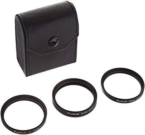Fotodiox Filter Kit- UV, Circular Polarizer, Soft Diffuser, 49mm for Canon, Nikon, Sony, Olympus, Pentax & Panasonic Lenses