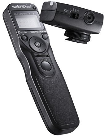 Walimex Digitaler Timer Funkfernauslöser Nikon N3 für Nikon D5100, D3100, D7000, D5000, D90