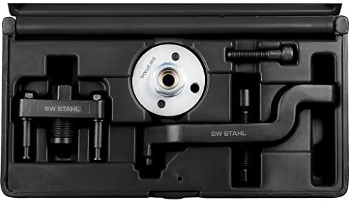 SW-Stahl 26028L Wasserpumpen Werkzeugsatz I geeignet für VW T5 I für 2.5l 5-Zylinder TDI Motoren I 4-teilig