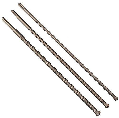 MISO Tools 3 tlg Set Steinbohrer SDS PLUS 10-14 mm Länge 400 mm
