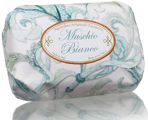 Saponificio Artigianale FIORENTINO - Muschio Bianco - Seifenstück