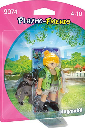PLAYMOBIL 9074 Tierpflegerin mit Gorillababy