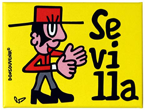 Magnet Sevilla CURRO EL PALMERO - Magnet FÜR KÜHLSCHRANK