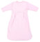 TupTam Langarm Innenschlafsack – Baby Schlafsack mit Ärmeln, Ganzjahresschlafsack aus Baumwoll-Jersey – Unisex, Farbe: Rosa, Größe: 86-92
