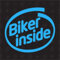 speedwerk-motorwear Biker Inside - Bike Aufkleber, Autoaufkleber, Motorrad, Fan Sticker