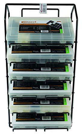 Connect 36816 Assorted Box Rack complete with Trim Clips.