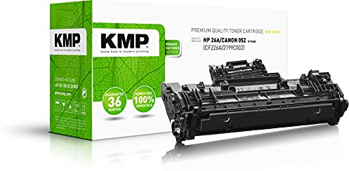KMP know how in modern printing Tonerkartusche Kompatibel mit HP 26A/Canon 052 Schwarz für HP Laserjet Pro M402n/M402dn, MFP M426dw/M426fdn/M426fdw Canon i-Sensys LBP212dw/LBP214dw/LBP215x, 2539,0000