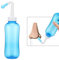 OurLeeme nasal Cleaner nez Pissettes 300ml Clean Pot DÉCOMPRESSION Allergies irrigants Rinse Neti Nettoyant Adultes Enfants Nez Laver Outil (500ML)