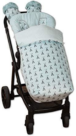 Babyline Tepee Fußsack, unisex, Marineblau