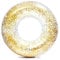 Intex Tube Schwimmreifen transparent Glitzer Ø119cm Pool Gold