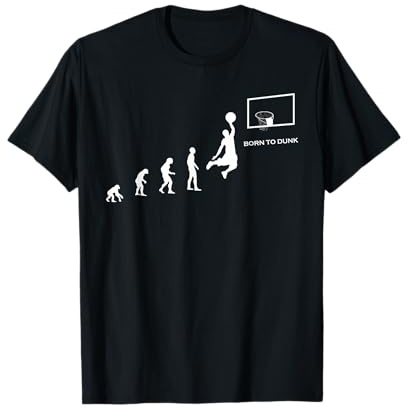 Evolution Basketball Korbball Basketballspieler Basketballer T-Shirt