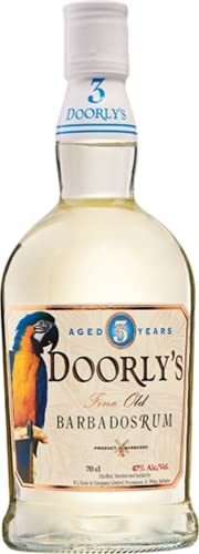 Doorlys 3 Years Barbados Rum - Einzelflasche - 700ml