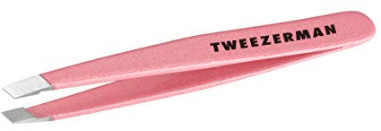 Tweezerman Mini pince à épiler inclinée Rose Tea