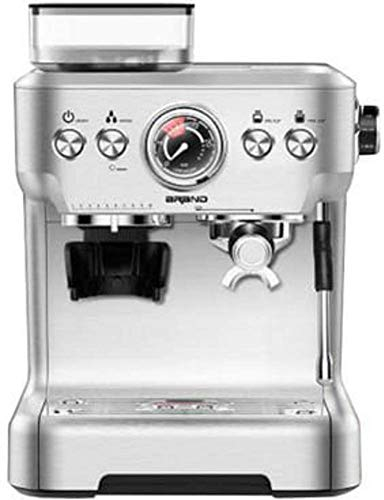 Trisa Barista Plus Siebträgermaschine mit Mahlwerk und 20 Bar, Silber