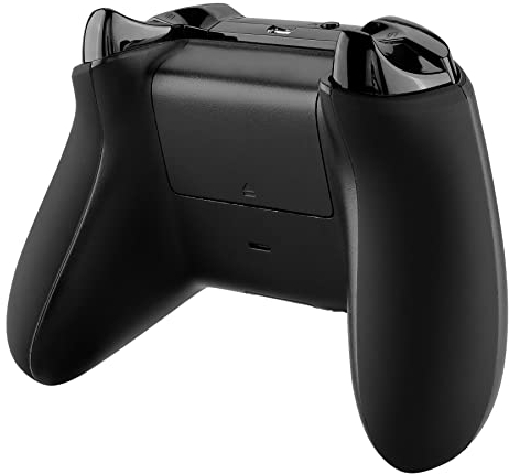 eXtremeRate Grip Cover per Xbox One S X Controller,Scocca Pannello Laterale Pezzi Ricambio per Xbox One S X Joystick(Model 1708)-Nero