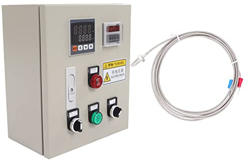 PID Temperaturregler 380 V 15 kW 0-400 °C Dreiphasen | Intelligenter Regler mit Thermoelement, digitaler Anzeige, für Industrie