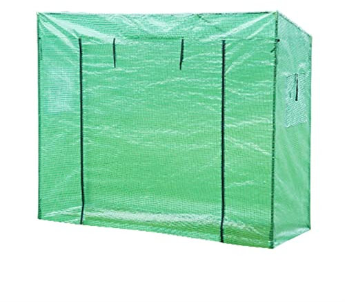 HOLGVE Serre de Jardin pour Plantes d'intérieur et d'extérieur, étanche, avec Couverture en PE Durable, cultivez des graines et des semis Qui Ont Besoin d'une Protection Contre Le Gel (Color : Green)