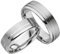 JC Trauringe 925er Sterling Silber Paar-Preis I Eheringe mit kostenfreier Gravur I Verlobungsringe | Paarringe | Partnerringe 6mm breit inkl. Etui I Größe 48 bis 72 I S048
