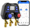 Xetron AC Digital Manifold Manometer, HLK-Verteilermessgerät mit OTA-Upgrade für R134a R12 R410a R404a usw, Terminator des mechanischen Doppelmanometerventils, 2023 Neue Produktversion