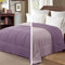 Exclusivo Mezcla 7.5 Tog Double Size Duvet All Seasons, Ultra Soft Reversible Coverless Duvet, Lightweight Down Alternative Comforter, 200x200 cm Dusty Lavender/Lilac Ash