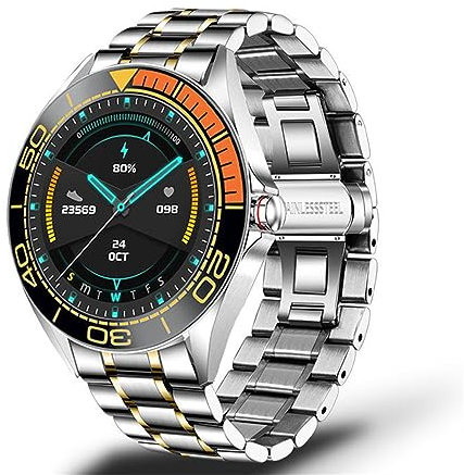 ASVIL Smart Watch for Men Make And Receive Calls,Android Ios Smartwatches 1.32 HD Touch Screen IP67 Waterproof Fitness Tracker Watch with 24+ Sports Modes Heart Rate/Sleep Monitor,G