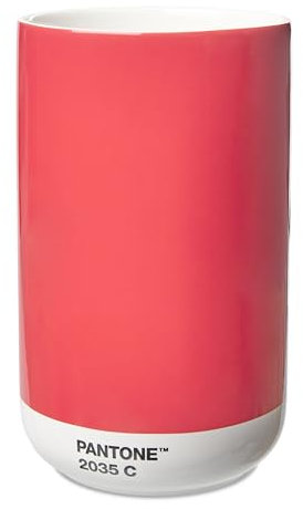 PANTONE Mini Porzellan Vase, in Geschenkbox, 500ml, Red 2035C