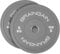 BRAINGAIN Olympic Bumper Plates - Multiple Sizes, Colour/Black - 2 Weight Plates for Barbell Strength Training & Weightlifting - 1.5kg 2.5kg 5kg 10kg 15kg 20kg 25kg 100kg 150kg Pairs/Set