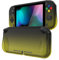 playvital Coque pour Switch Lite Cover Joycon,Accessoire Protection pour Nintendo Switch Lite avec Capuchon Joystick & Protecteur d'Écran & ZealProtect Boutons-Noir Jaune Translucide Dégradé