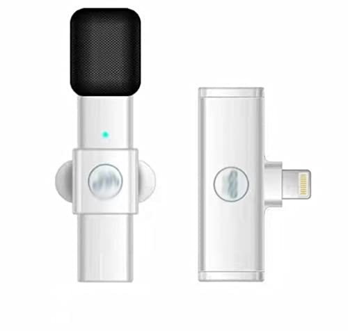 maikefeng Wireless Lavalier Microphone Portable Audio Video Recording Mini Mic for Live Stream Phone Mic