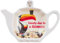 Shamrock Gift Company Toucan Tea Bag Holder - Black and Gold Plastic, Silicone, Rubber - 13 x 9 x 2.5 cm - Guinness Toucan Design - DRINK_COASTER