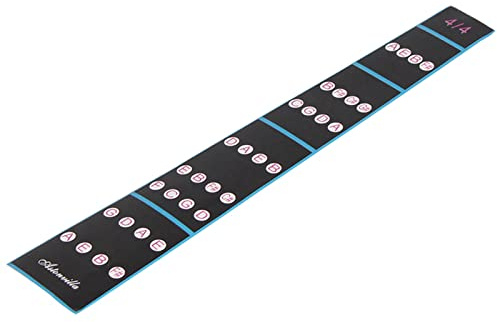 Violin Fingerboard Adhesive, Removable 4/4, Violin Finger Adhesive in Durable PVC for Professional and Amateur Violinists