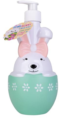 Seifenspender Osterhase Somebunny Likes You - Flüssigseife im Pumpspender, Seife Ostern Hase Bunny, Handseife Frühling, Ostergeschenk