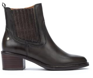 Pikolinos Stiefeletten mit Absatz in Leder BACAROT für Frauen Farbe Forest