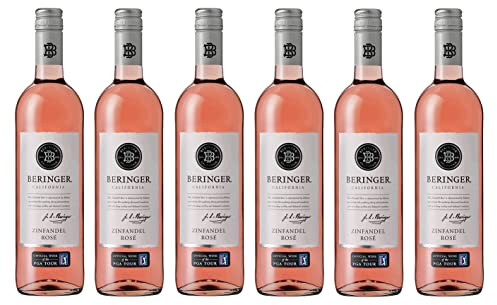 6x 0,75l - 2024er - Beringer - Classic - Zinfandel Rosé - California | California - Vereinigte Staaten - Rosé-Wein lieblich